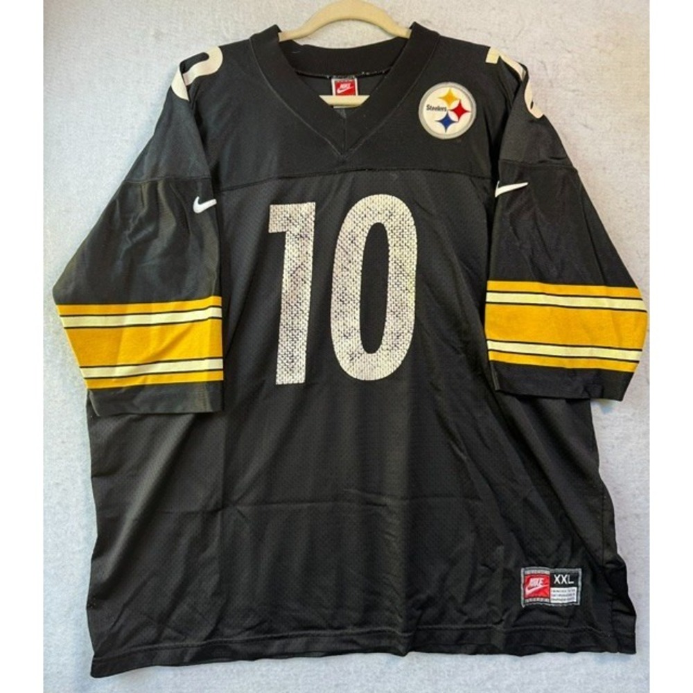 Vintage 1990's Nike Pittsburgh Steelers Kordell Stewart # 10 Jersey XXL 2XL
